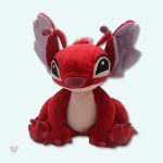 Peluche douce Stitch dragon rouge pour enfants