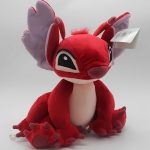 Stitch dragon magique en peluche colorée et douce