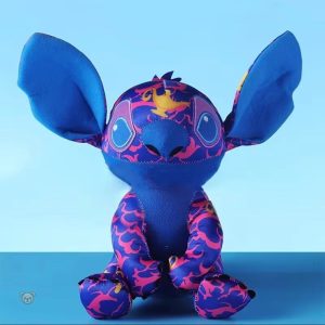 Peluche Stitch bleue et rose, douceur et confort pour les enfants