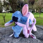 Duo câlin Stitch et Angel en peluche