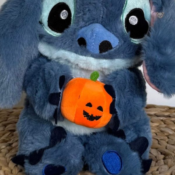 Stitch citrouille, peluche décorative pour la saison d'Halloween