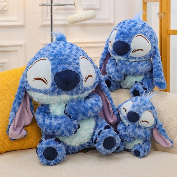 Stitch doux en peluche, idéal pour les câlins