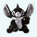 Peluche Stitch noire douce pour enfants, collection Disney