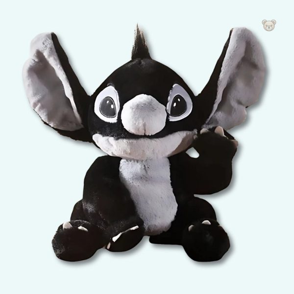 peluche-stitch-noire-douce-enfant-collection-disney-1 Peluche Stitch noire douce pour enfants, collection Disney