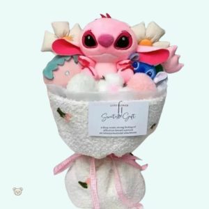 Stitch peluche Disney, compagnon idéal pour câlins d'enfants