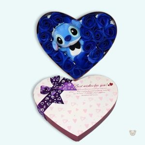 Peluche Stitch romantique douce pour les amoureux Disney