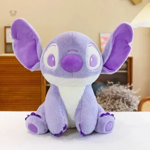 Peluche Stitch violet, personnage mignon et câlin