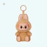 Peluche Labubu, style assise et velours agréable