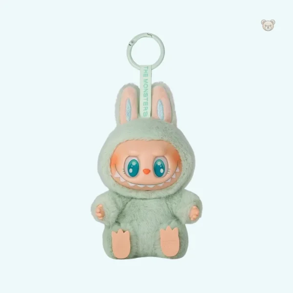 Peluche Labubu velours, design adorable
