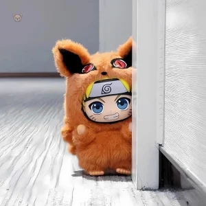 Peluche douce Labubu Naruto style ninja