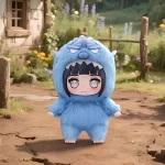 Labubu Naruto peluche, idéale pour les fans