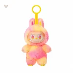 Peluche style Labubu, porte-clé aux couleurs vives