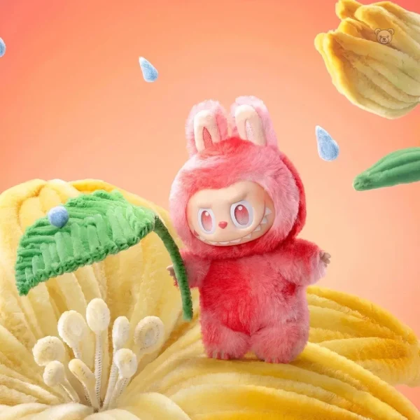 Labubu porte-clé en peluche, accessoire amusant