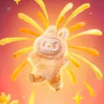 Peluche Labubu, porte-clé vibrant et joyeux