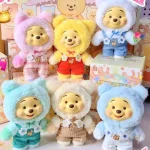 Peluche Winnie ourson câlin en velours