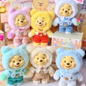 Peluche Winnie ourson câlin en velours