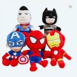 Peluche super-héros douce Marvel DC collection geek