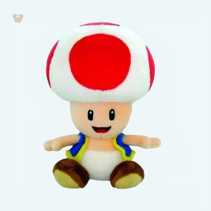 Peluche douce Toad Super Mario