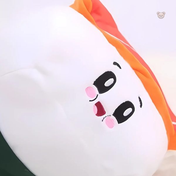 Sushi moelleux, compagnon idéal pour les moments de jeu