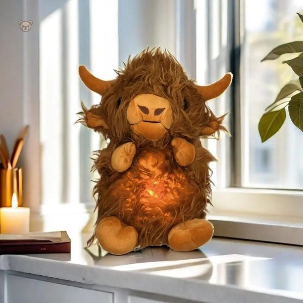 Doudou taureau musical pour une nuit sereine