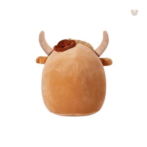 Squishmallow taureau doux, parfait pour les moments de jeu