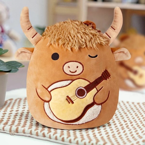 Peluche amusante taureau, compagnon idéal pour les câlins