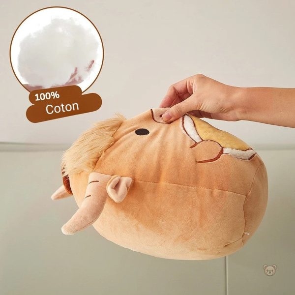 Taureau musicien en peluche, douceur et fun garantis