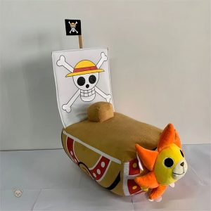 Bateau peluche Thousand Sunny inspiré de One Piece