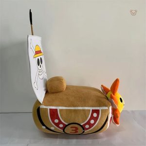 Doux bateau en peluche Thousand Sunny pour fans d'anime