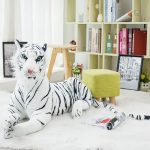 Peluche tigre idéal pour l'hiver, douce et réconfortante