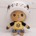 Peluche douce Tony Chopper One Piece blanche câline