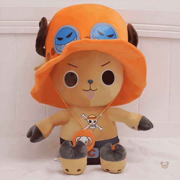 Peluche Tony Chopper, personnage emblématique de One Piece