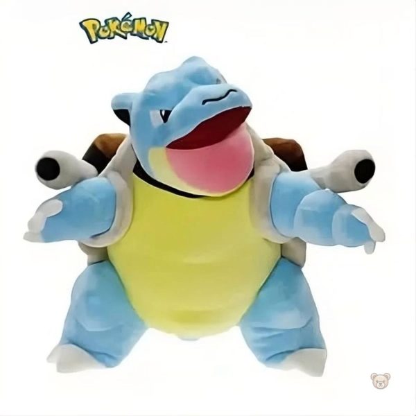 Tortank en peluche, idéal pour les fans de Pokémon