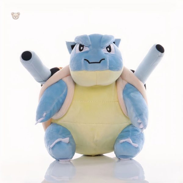 Tortank bleu en peluche, compagnon idéal pour les câlins