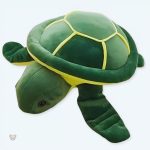 Peluche tortue bleue douce et réconfortante pour enfants