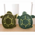 Tortue en peluche bleu océan, compagnon apaisant