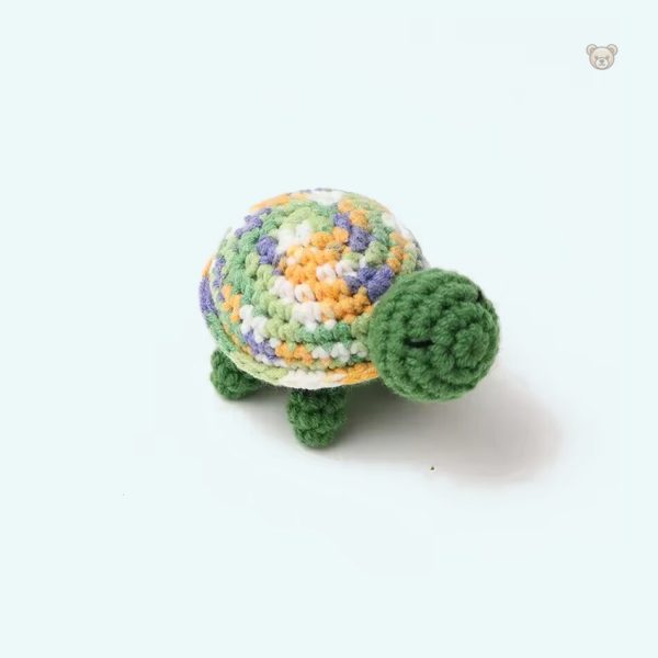 Tortue douce en crochet, facile à manipuler