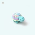 Tortue en peluche marine à câliner