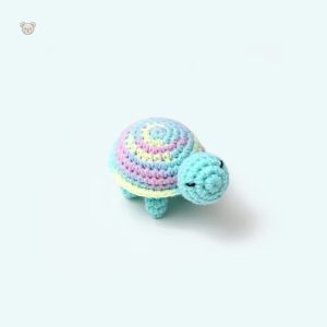 Tortue en peluche marine à câliner