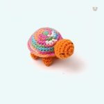Peluche tortue crochet, compagnon de jeu préféré