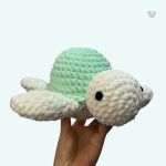 Peluche marine, tortue de mer pour l'éveil des enfants