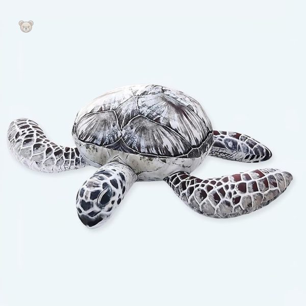 peluche-tortue-de-mer-grise-douce-ocean-calin-1 Peluche tortue de mer grise douce pour câlins océaniques