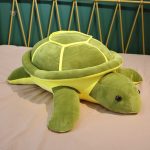 Tortue marine en peluche, jeu et décoration