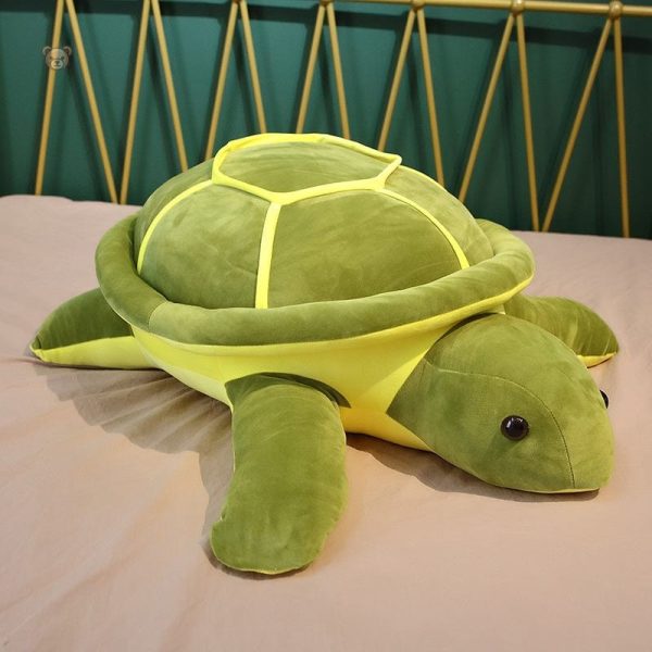 Tortue marine en peluche, jeu et décoration