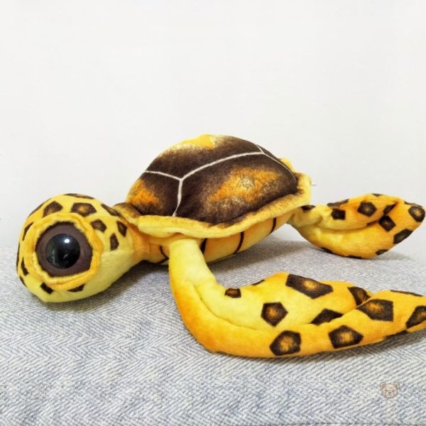 Doudou en forme de tortue, compagnon doux pour les enfants