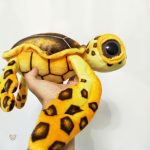 Peluche câline tortue, un ami réconfortant pour les enfants
