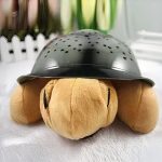 Peluche tortue avec projection d'étoiles pour enfant