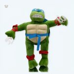 Peluche tortue Ninja douce et verte pour enfants