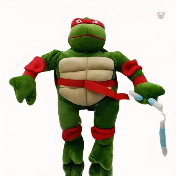 Peluche douce tortue Ninja, compagnon idéal pour les enfants