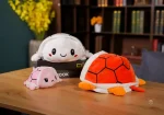 Tortue réversible, peluche unique et créative